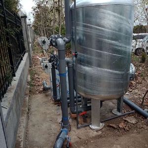 高 檔小區(qū)大型魚池凈化系統(tǒng)